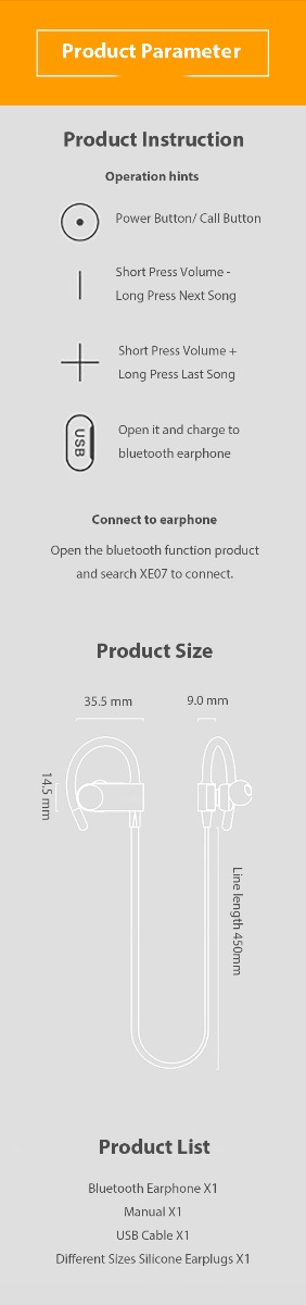 Infinix sports bluetooth online earphone xe07